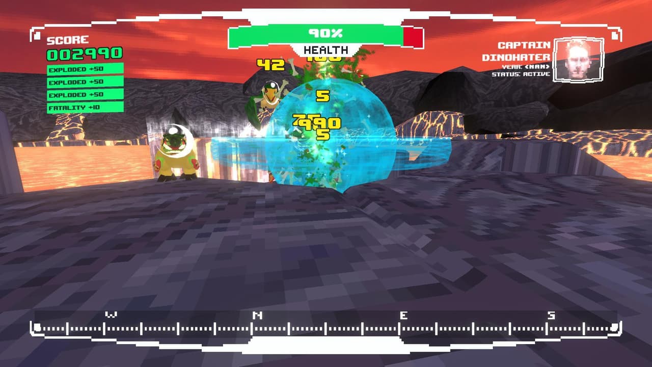 Captain Dinohater: Blast the Past screenshot 4