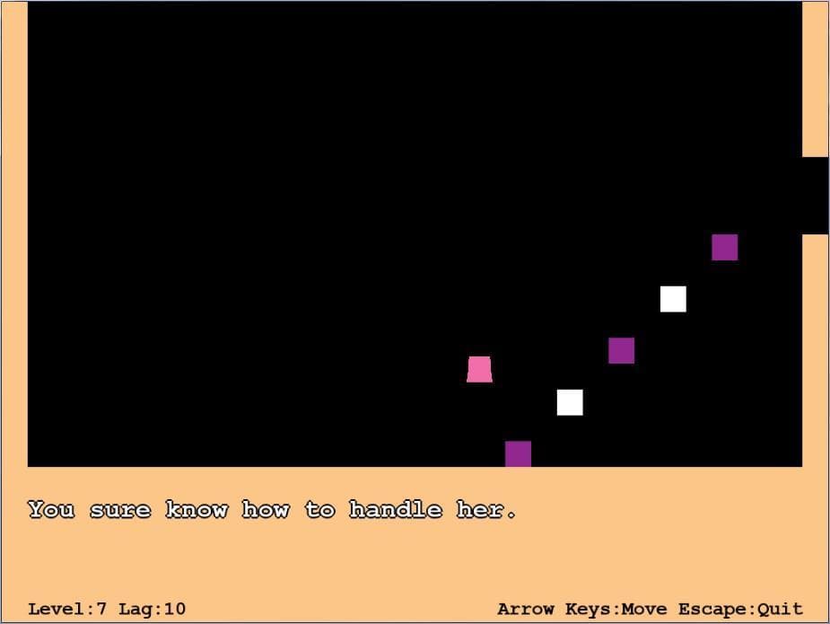 Hesitation Girl: Lag Simulator screenshot 2