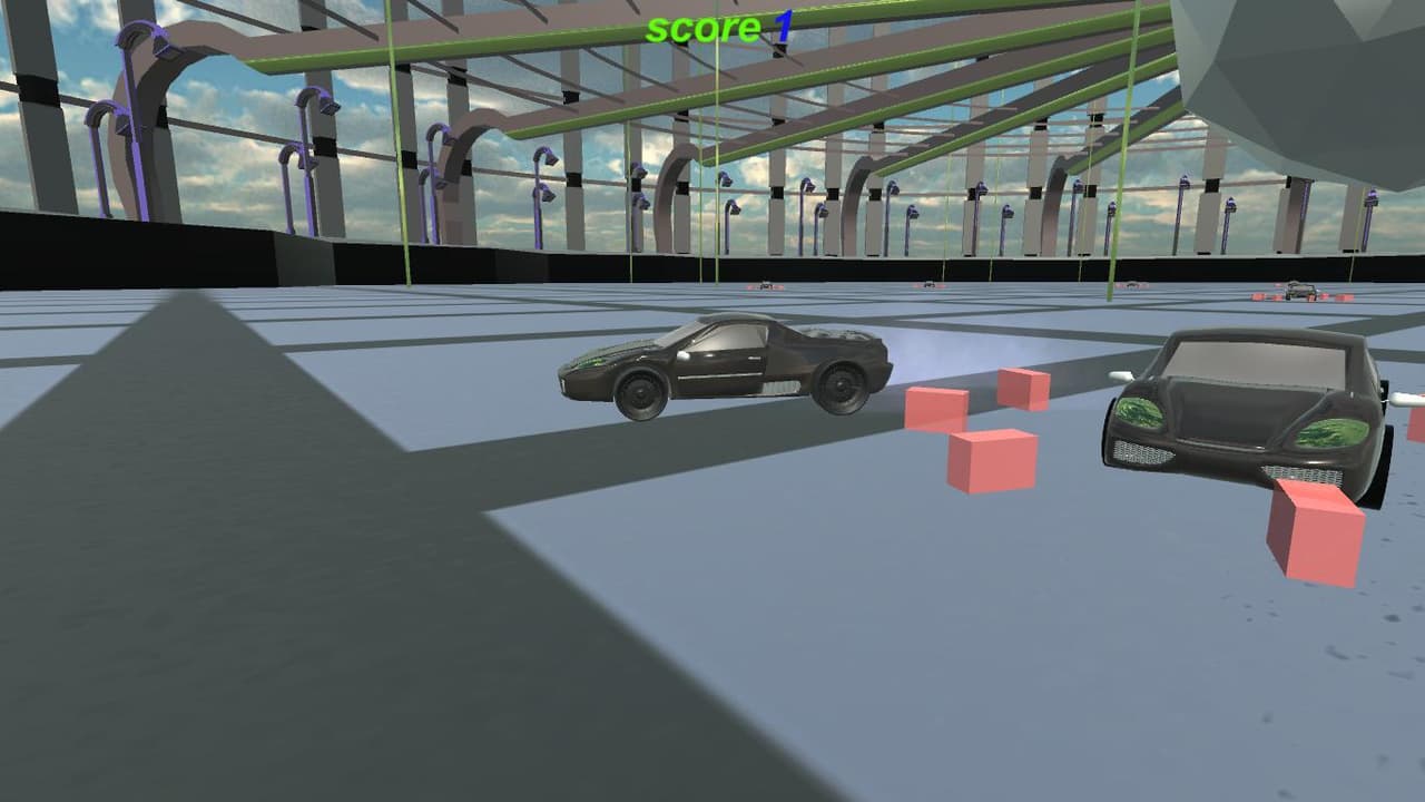the brown car