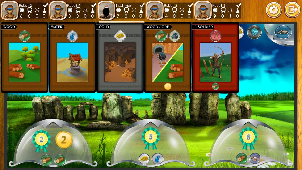 Mystic Miracles - Strategy card board game screenshot 4