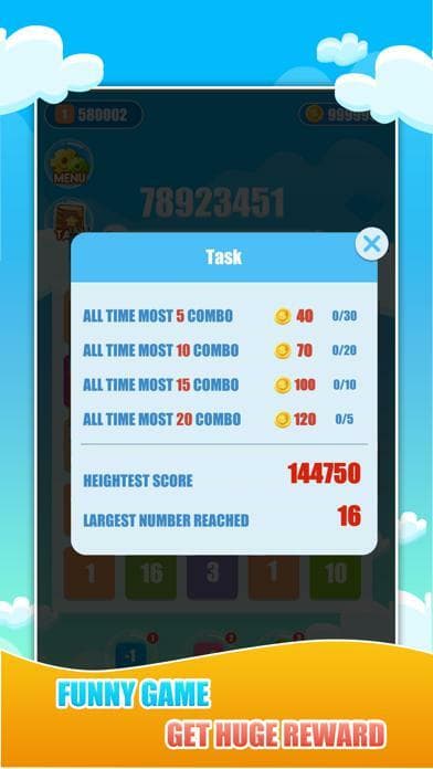 Merge Number Plus