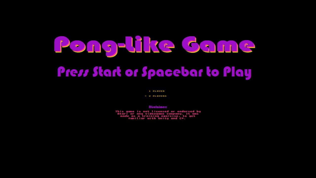 Pong-Like Game screenshot 3
