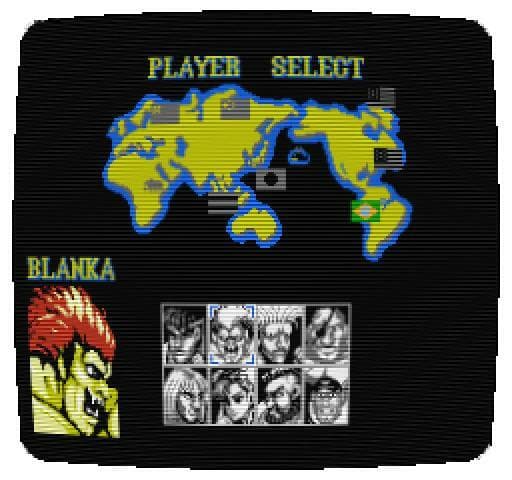 Street Fighter II NE (NES DEMO) screenshot 2
