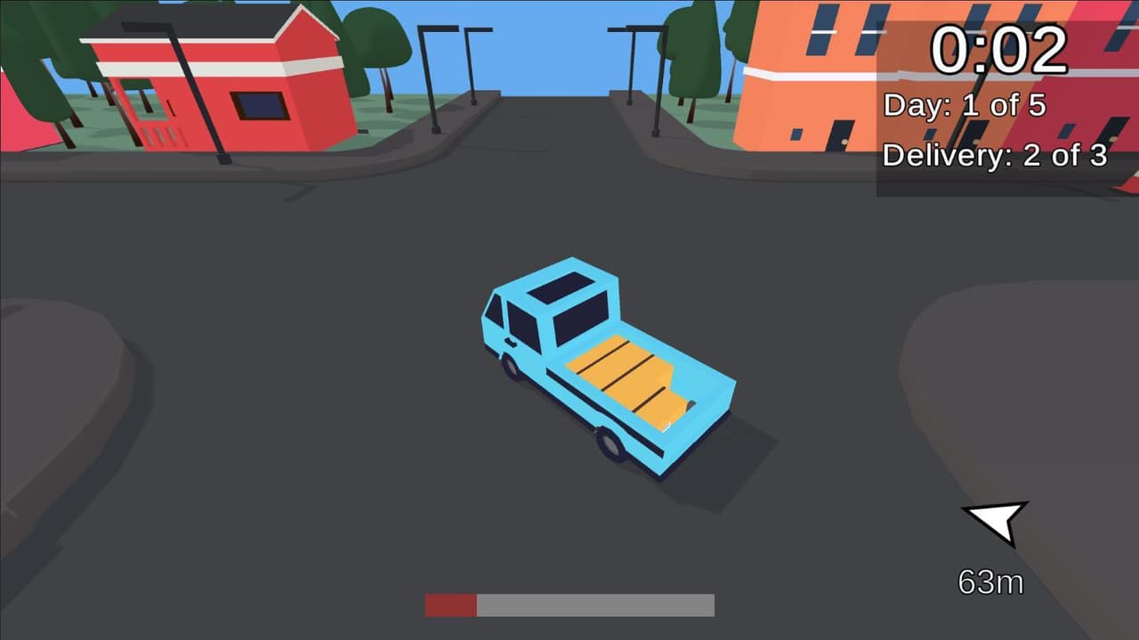 Package Panic: Always On Time (LD46) screenshot 4