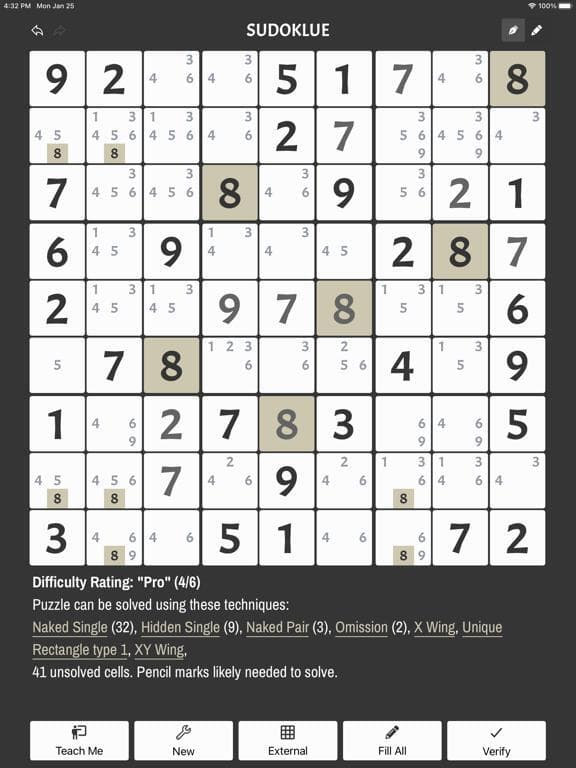 Sudoklue screenshot 5