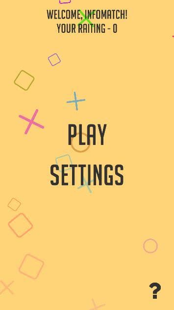 tic-tac-toe (1nfomatch) screenshot 2