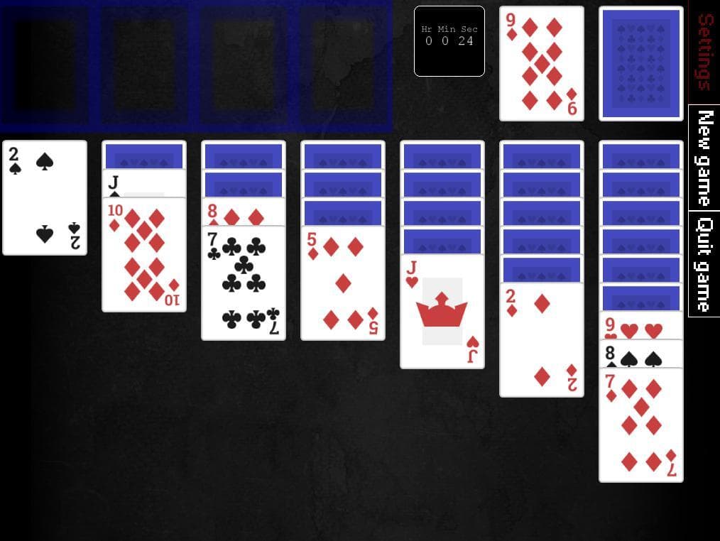 Solitaire (itch) (WhatSkillGaming) screenshot 4