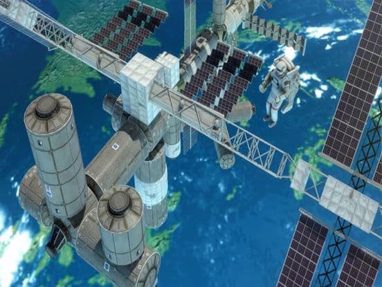 3D Space Walk Shuttle Simulator screenshot 3