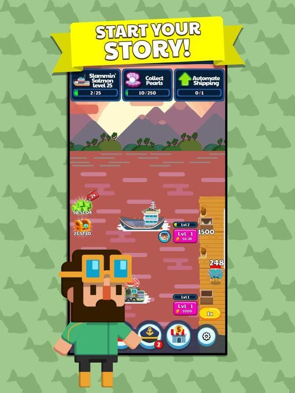 Idle Fishing Story screenshot 2