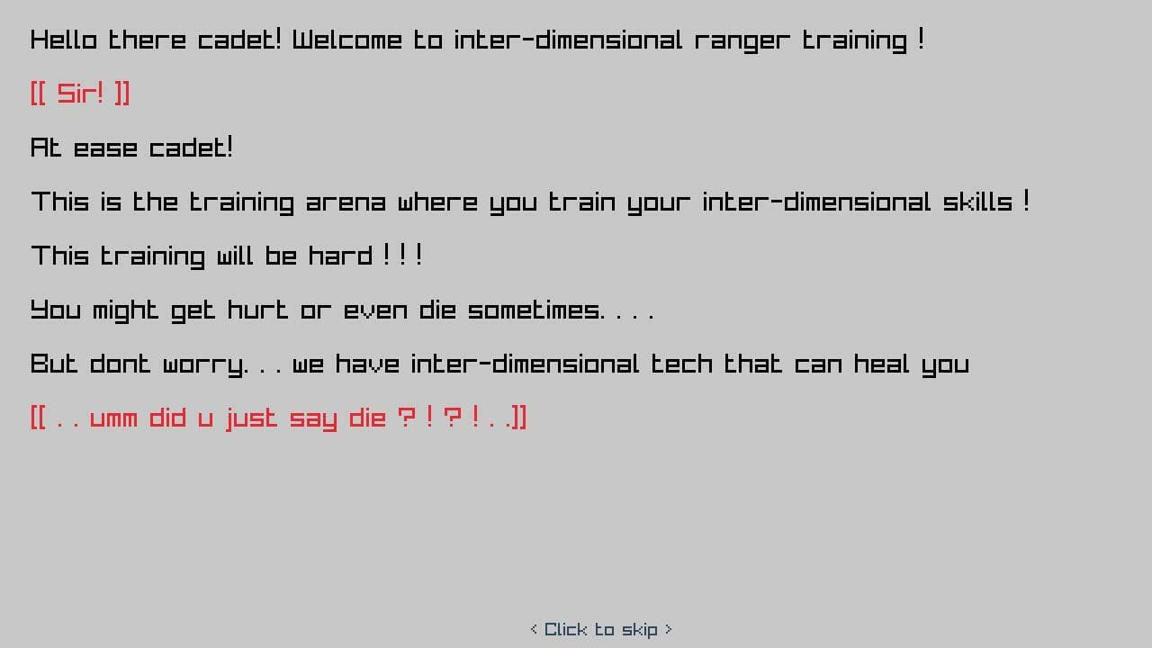 Inter-dimensional Ranger Training Program screenshot 4