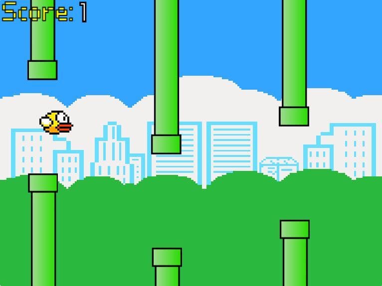 Flappy Bird [Supports Mobile] screenshot 2
