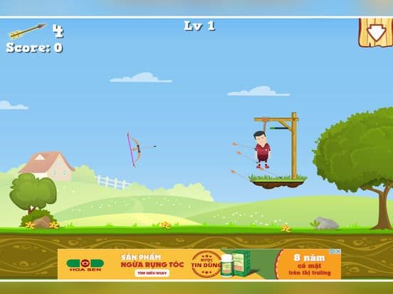 Hangman Archery Rescue screenshot 3