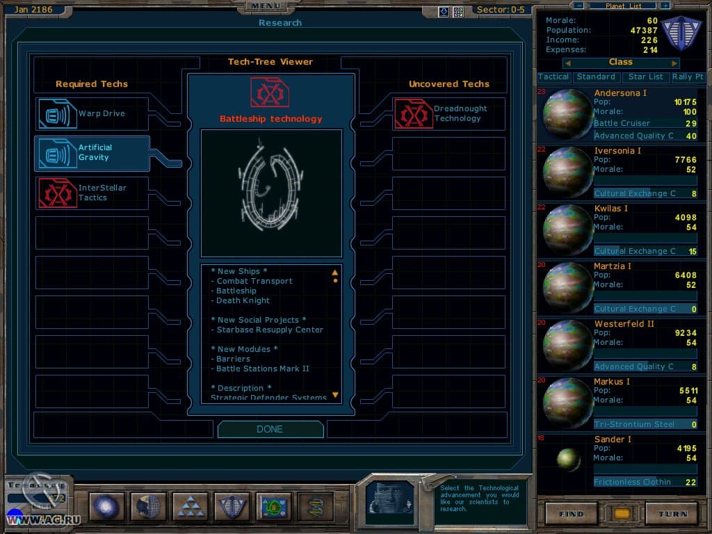 Galactic Civilizations: Altarian Prophecy screenshot 5