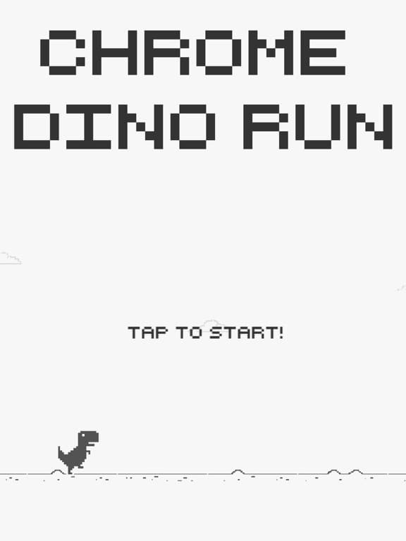 Chrome Dino Run screenshot 3