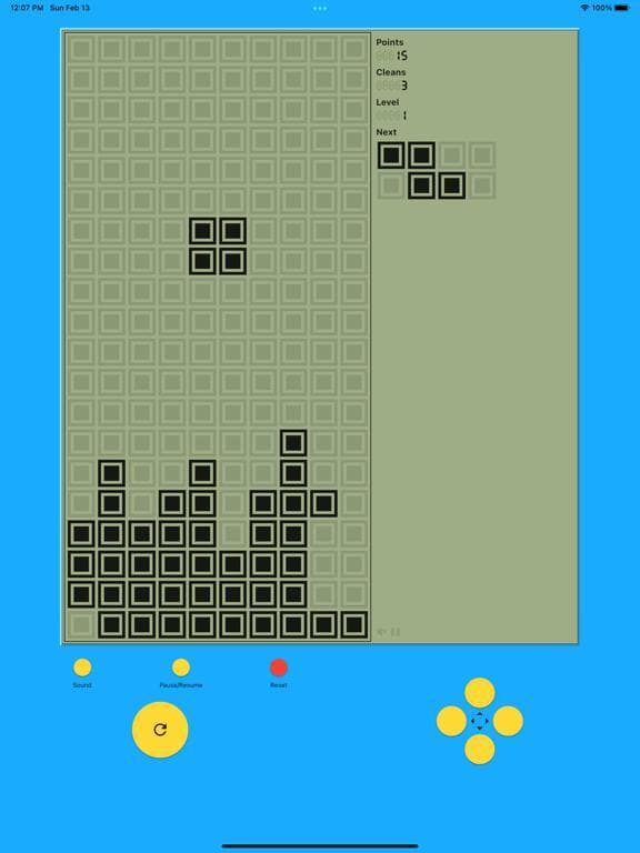 Falling Block Puzzle: Retro