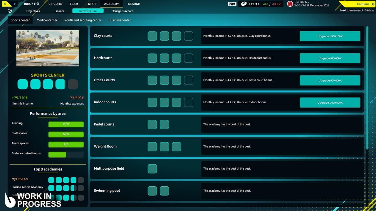 Tennis Manager 2022 screenshot 3