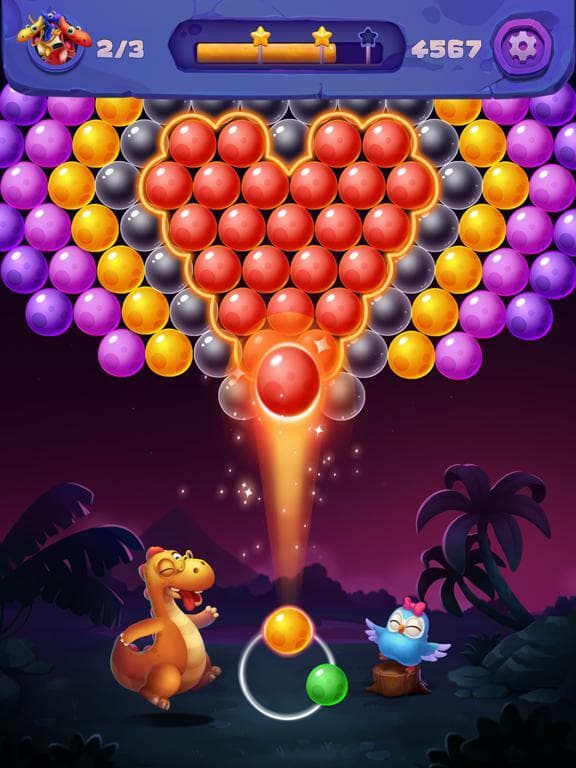 Dinosaurs Bubble Shooter screenshot 3