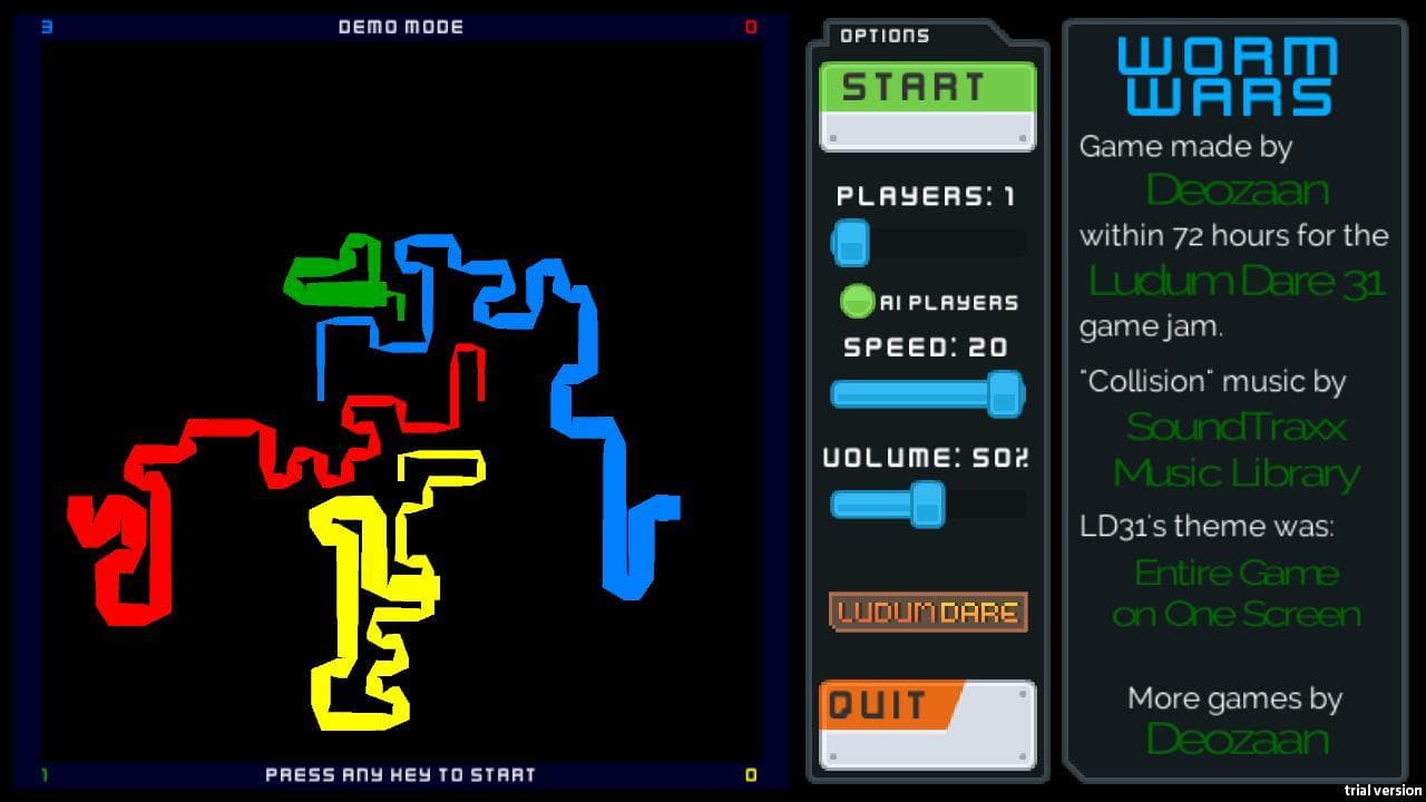 LD31 - Worm Wars screenshot 5