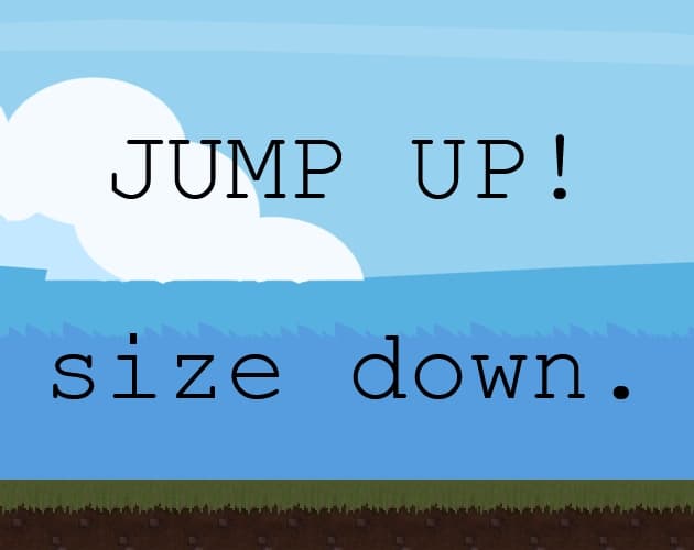 Jump Up! size down.