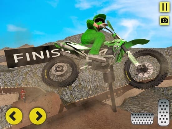 Dirt Bike Motocross Trials 3D screenshot 4