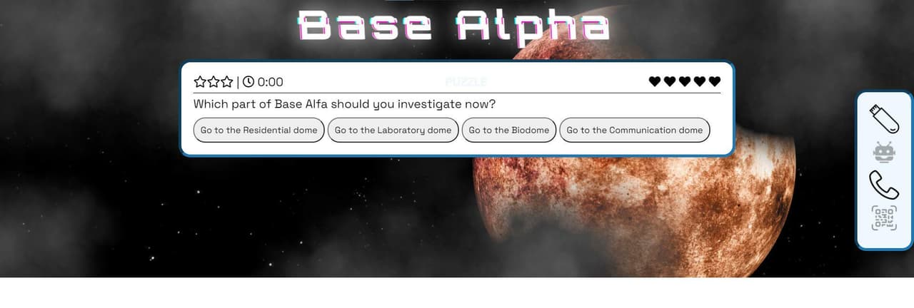 Base Alpha - A Space Story Puzzle Game screenshot 3