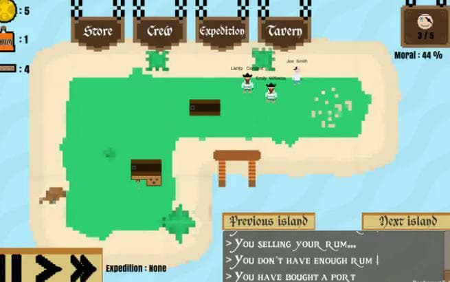 Piracy: A pirate creek management game screenshot 3