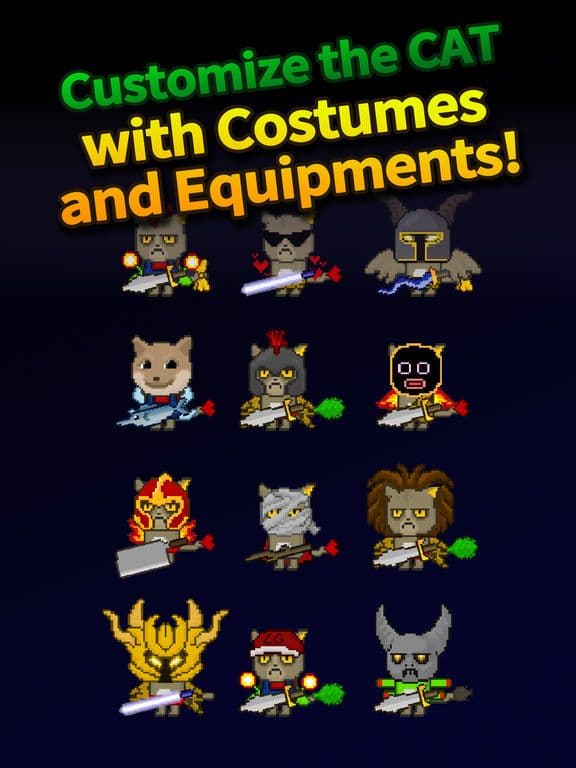Cat Tower - Idle RPG screenshot 5