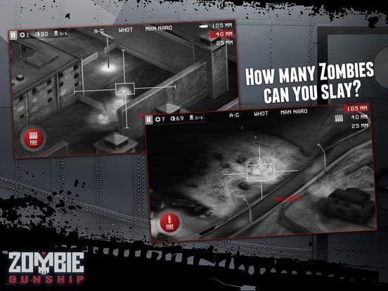 Zombie Gunship: Gun Down Zombies