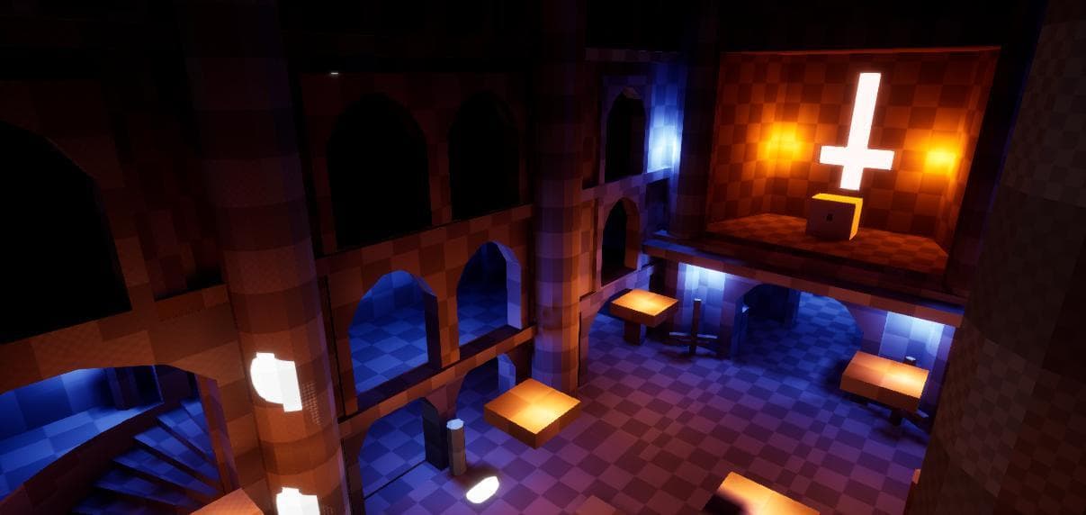 [Student Project] DOOM-based Arena Design sample screenshot 4