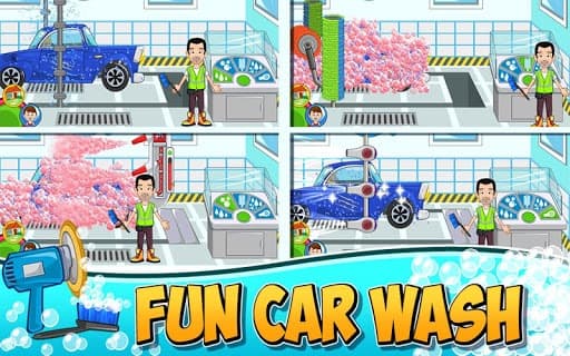 My Town: Car wash fix & drive screenshot 6