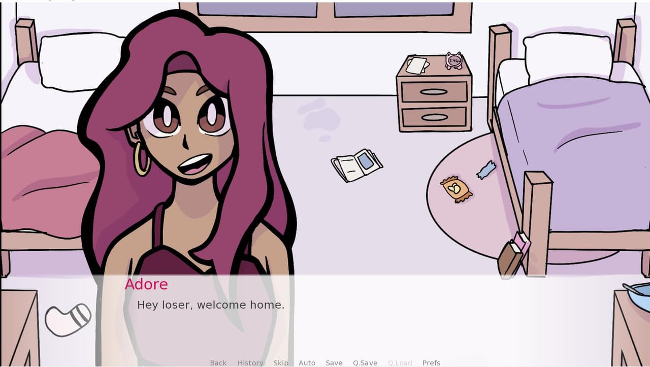 Full Ride! A College Dating Sim (Demo)