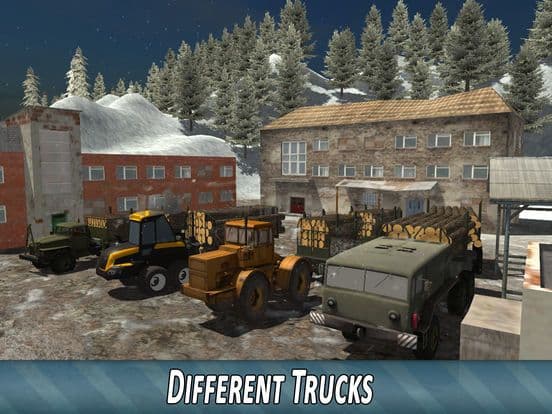 Winter Timber Truck Simulator