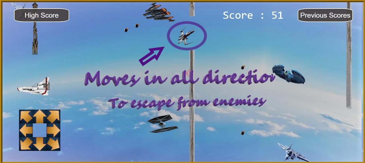 A dashing fighter jet screenshot 2