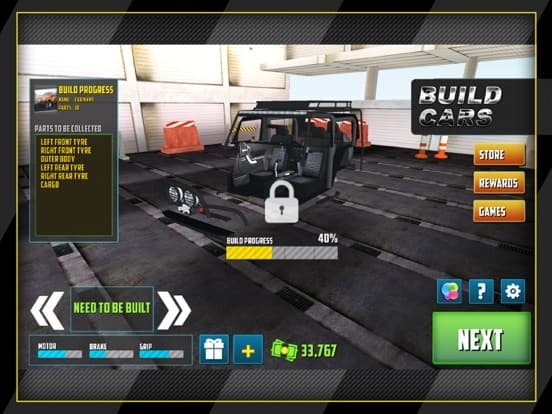 Offroad 4x4 Driving Simulator 3D, Multi level offroad car building and climbing mountains experience screenshot 3