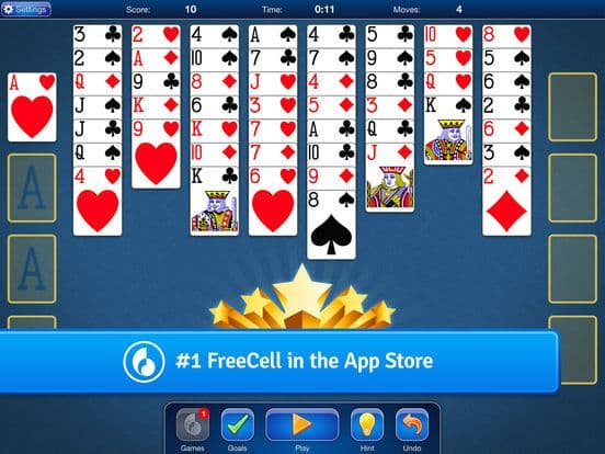 FreeCell Solitaire Card Game