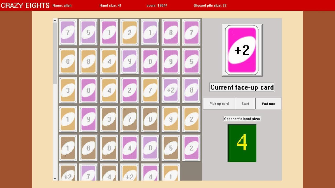 Crazy Eights