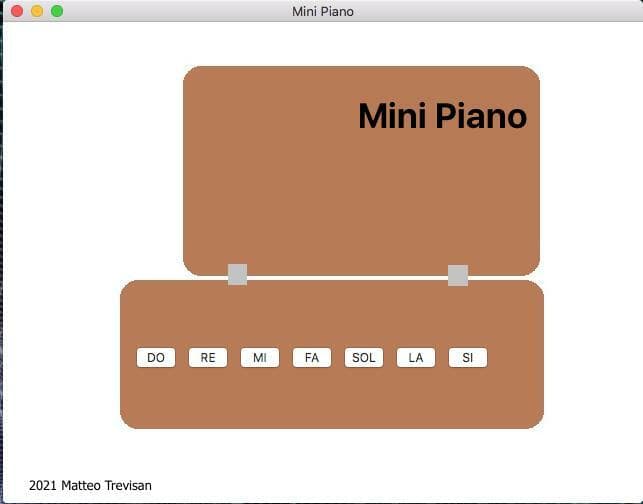 Mini Piano Mac OsX