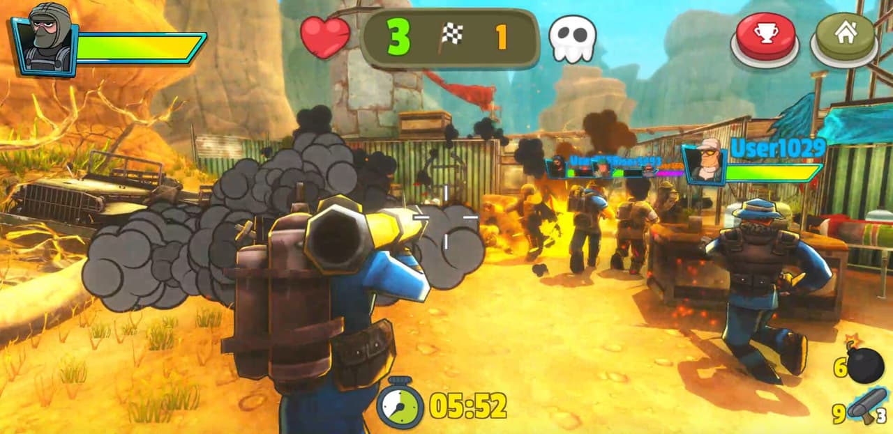 The Undisputables: Online Multiplayer Shooter screenshot 2