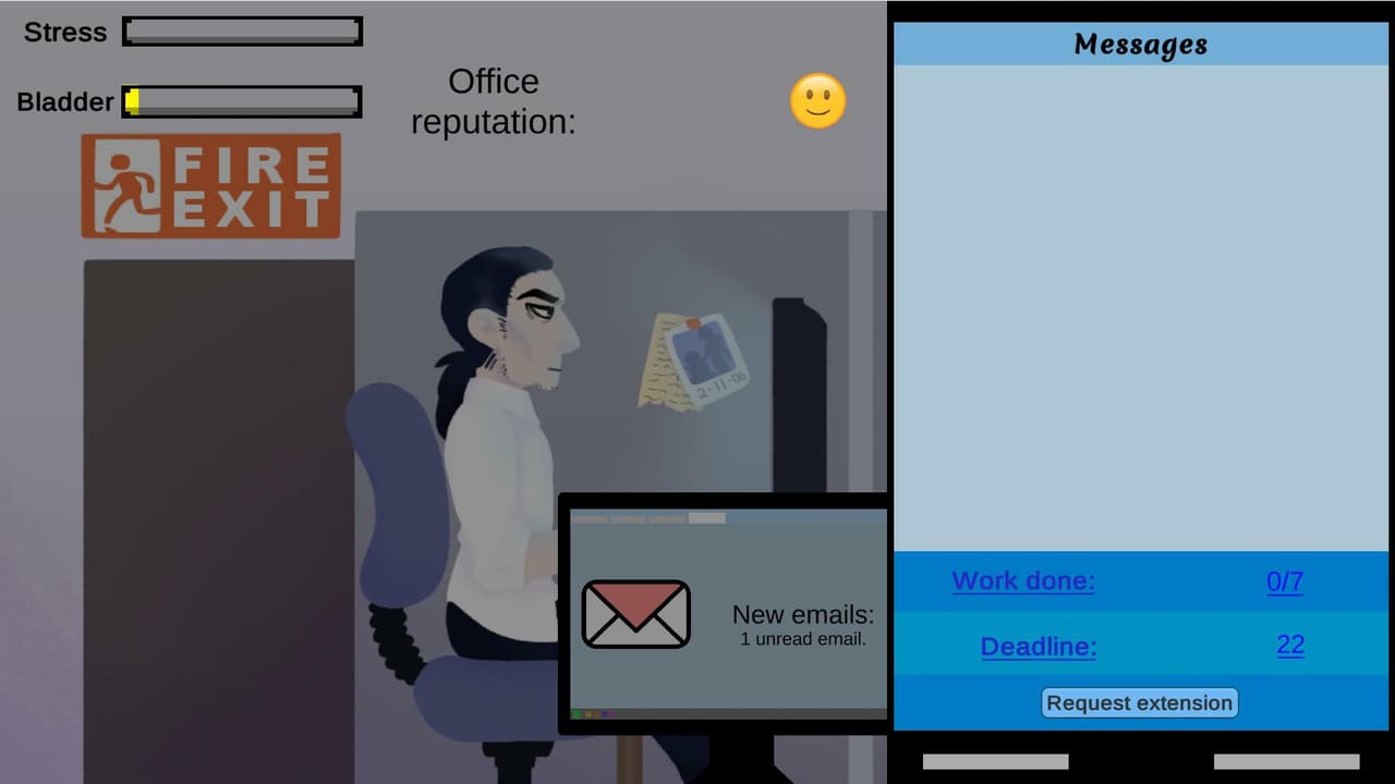 Overworked (LilNarwhal) screenshot 2