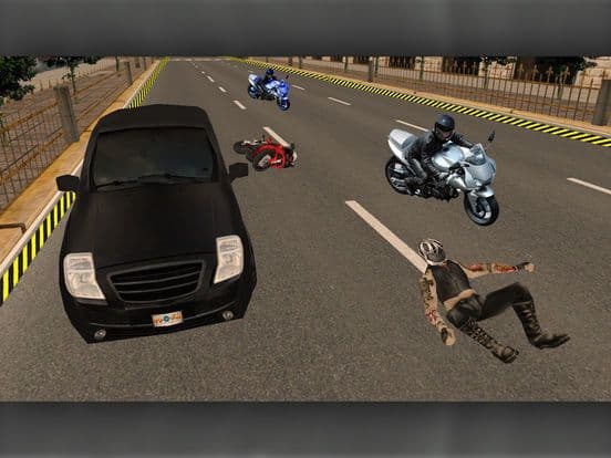 Bad Bikers Traffic Attack: Unlimited Moto Stunts screenshot 4