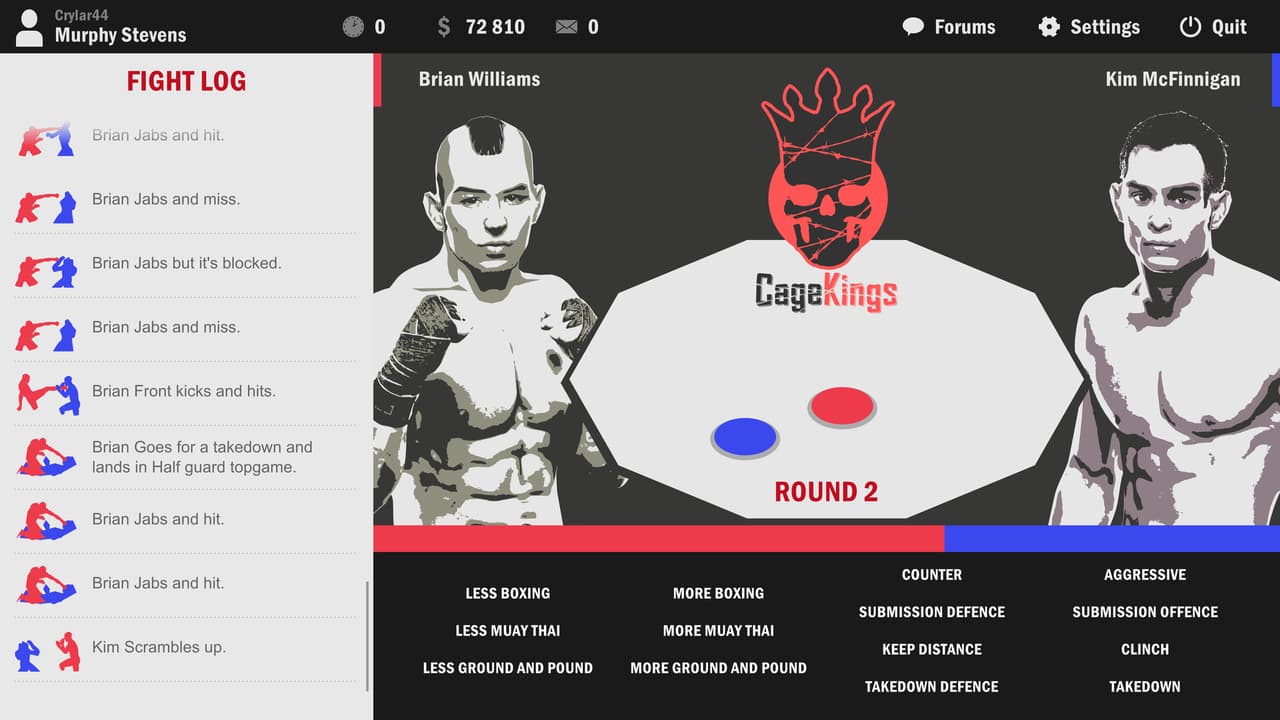 Ultimate Fight Manager 2016 screenshot 5
