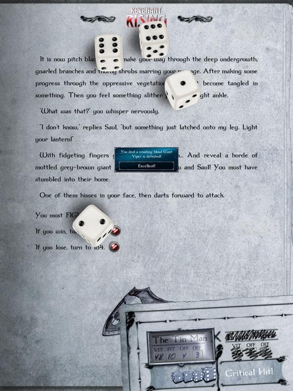 Gamebook Adventures 4: Revenant Rising screenshot 2