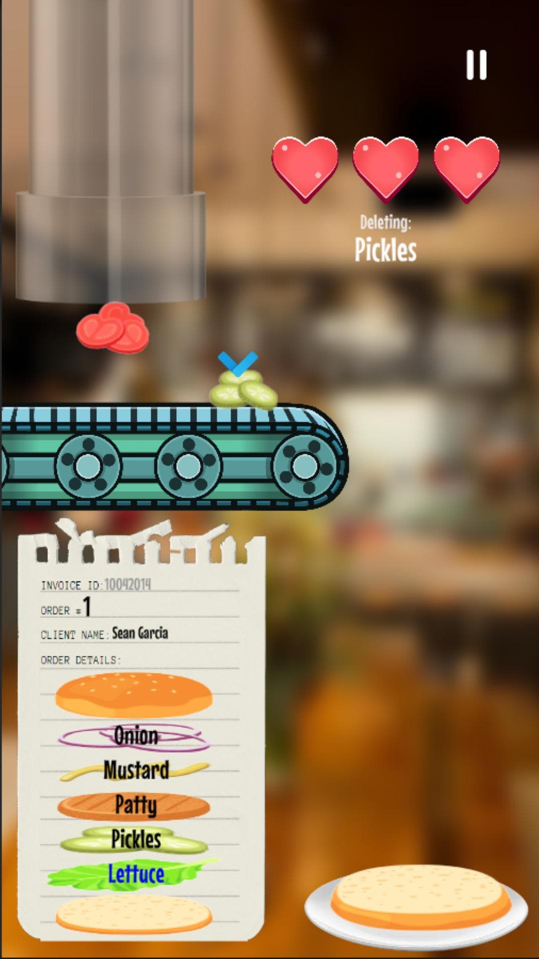Hamburger Maker screenshot 2