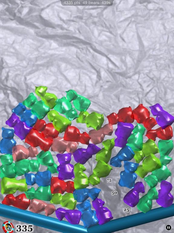 99 Gummy Bears HD, Squishy Match 3 screenshot 4