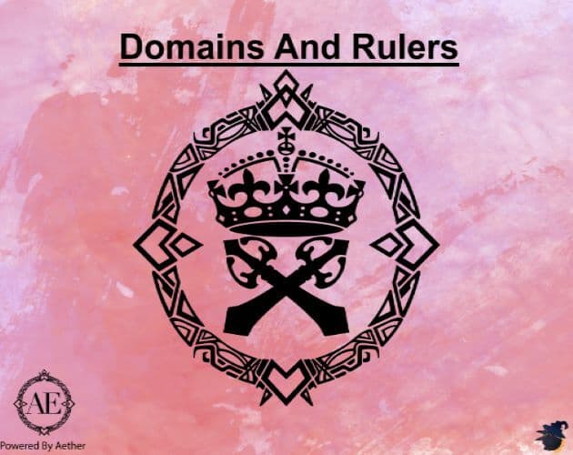 Domains and Rulers (An Aether RPG Expansion)