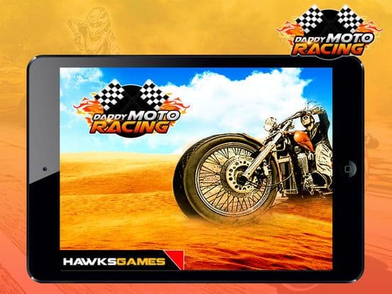 Daddy Moto Racing - Use powerful missile to become a motorcycle racing winner screenshot 2
