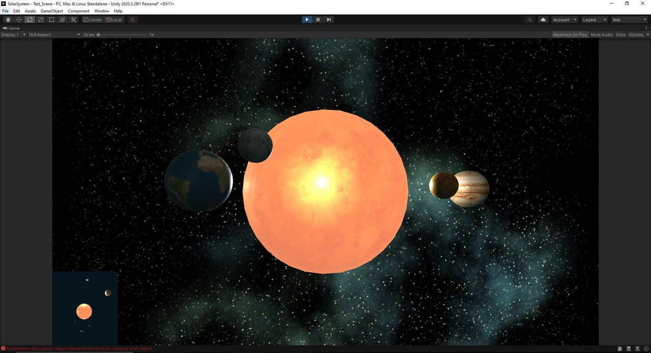 Unity Solar System-CAS 117 screenshot 5