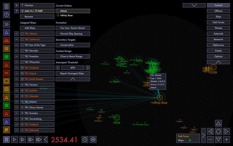 Tactical Space Command screenshot 4