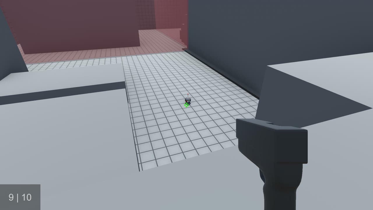 Infinity testing room