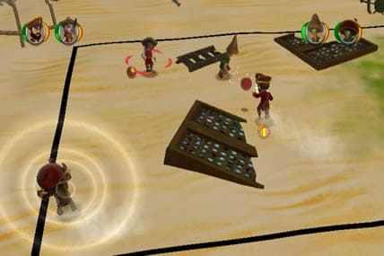 Pirates vs. Ninjas Dodgeball screenshot 3